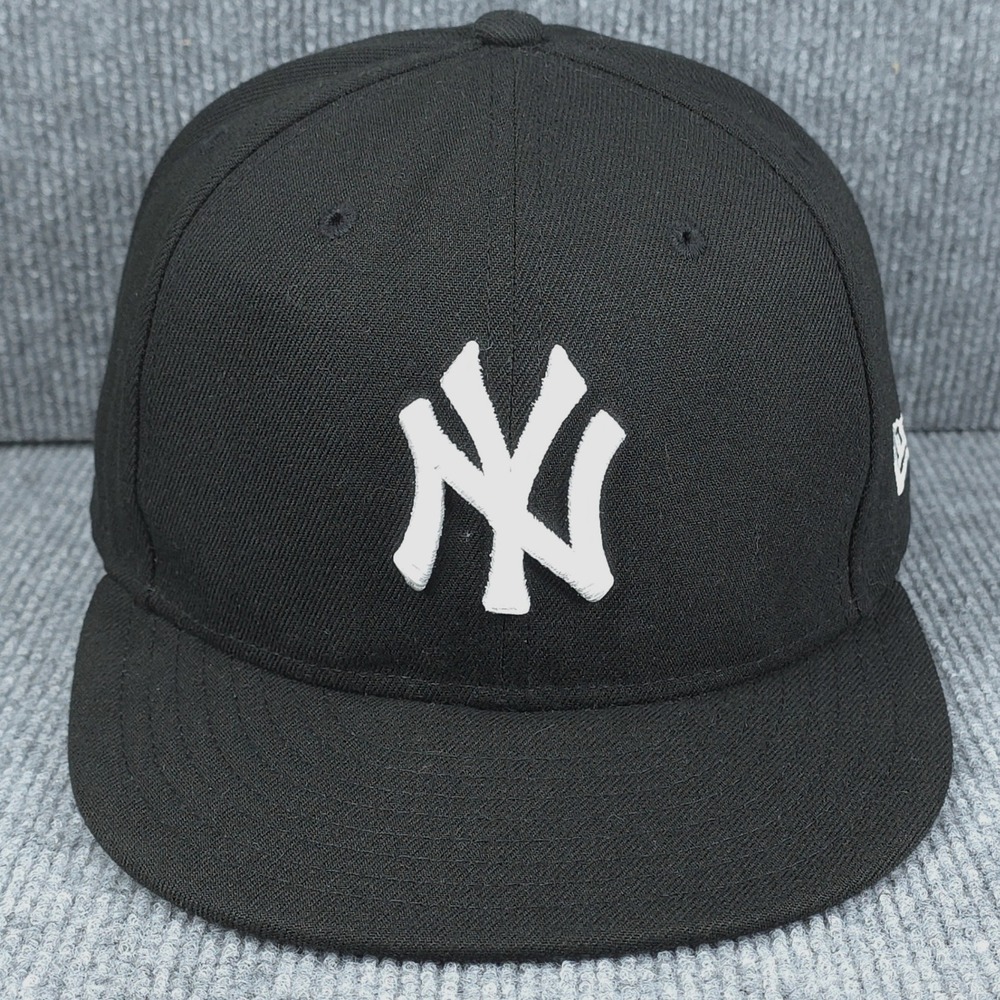 New York Yankees Hat Twill Cap Snap Back Mens Black MLB Baseball Sportswear